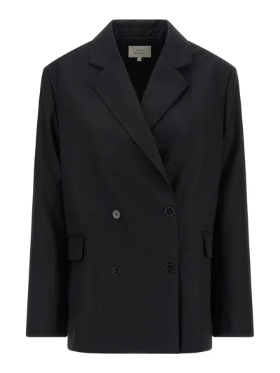 Loulou Studio Donau Blazer In Black