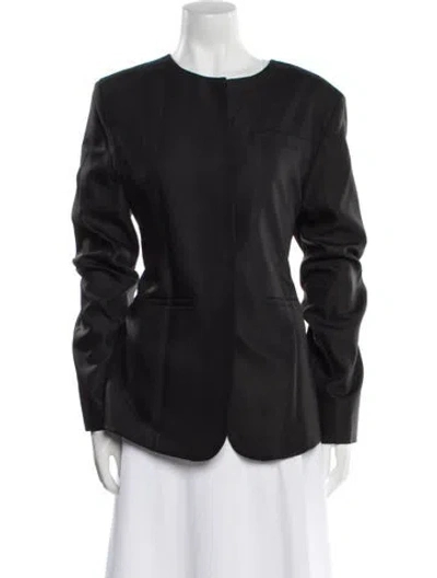Pre-owned Loulou Studio Blazer In Black