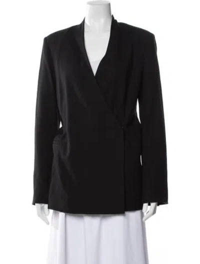 Pre-owned Loulou Studio Blazer In Black