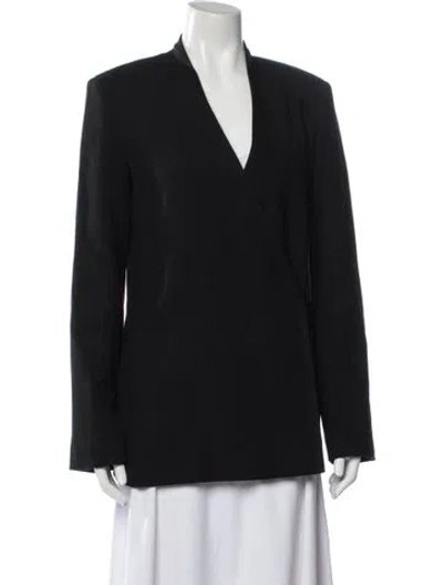 Pre-owned Loulou Studio Blazer In Black