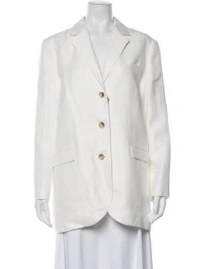 Pre-owned Loulou Studio Blazer In Neutral