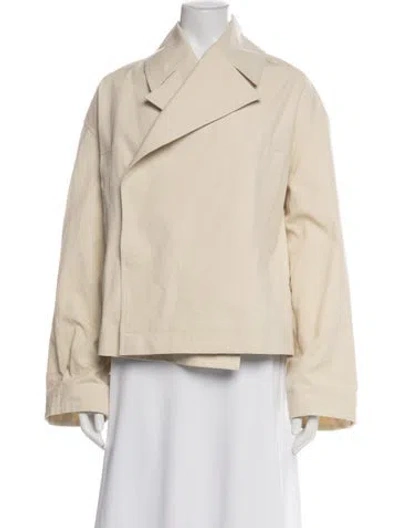 Pre-owned Loulou Studio Blazer In Neutral