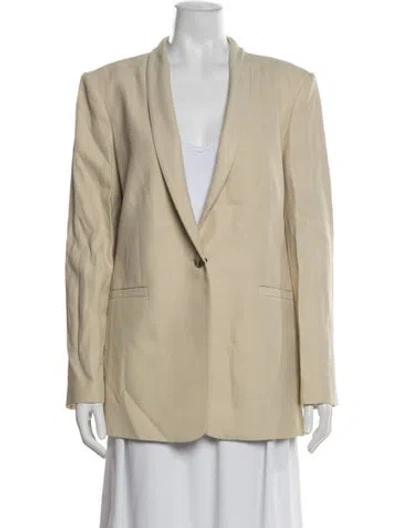 Pre-owned Loulou Studio Blazer W/ Tags In Neutral