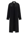 Loulou Studio Long Blouse In Black