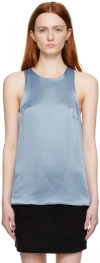 Loulou Studio Blue Estor Camisole In Blue