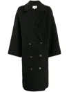 Loulou Studio Coat In Black