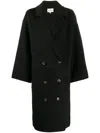 Loulou Studio Coat In Black