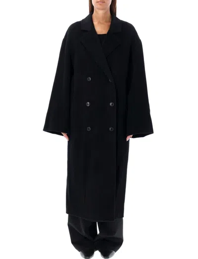 Loulou Studio Black Bonero Coat
