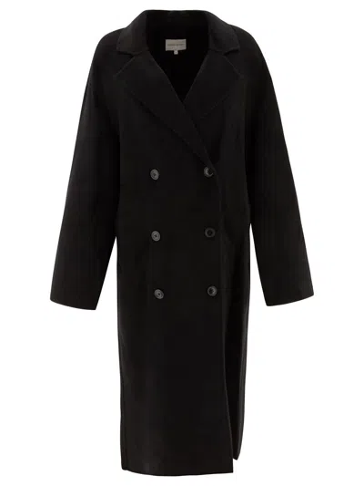 Loulou Studio Borneo Coats In Black