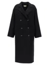 Loulou Studio Borneo Coat In Blue