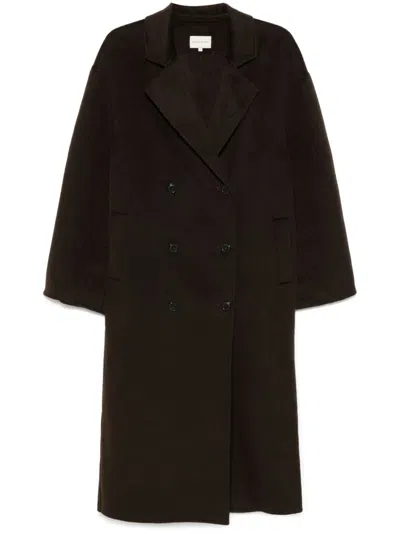 Loulou Studio Loulou Borneo Coat In Black