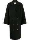 Loulou Studio Coat In Black
