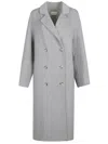 Loulou Studio Loulou De Saison Coat In Gray