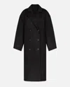 Loulou Studio Loulou Borneo Coat In Black