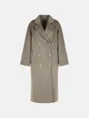 Loulou Studio 'borneo' Melange Mole Cashmere Blend Coat In Sand