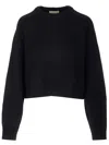 Loulou Studio Oversized Sweater In Black