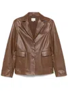 Loulou Studio Brown Aldo Blazer In Brown