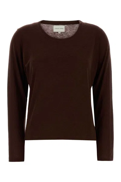 Loulou Studio Brown Viscose Blend Ava T-shirt