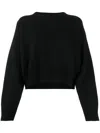 Loulou Studio Black Bruzzi Sweater In Black  