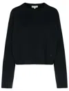 Loulou Studio 'bruzzi' Black Cashmere Sweater In Black