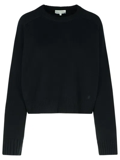 LOULOU STUDIO 'BRUZZI' BLACK CASHMERE SWEATER