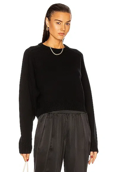 Loulou Studio Bruzzi Sweater In Black