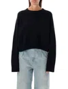 Loulou Studio Black Bruzzi Sweater In Black