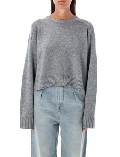 Loulou Studio Bruzzi Sweater In Grey