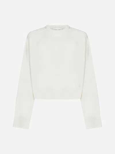 Loulou Studio Bruzzi Wool And Cashmere Sweater In Ivory