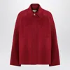 Loulou Studio Camila Jacket In Burgundy Wool