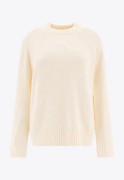 Loulou Studio Canillo Knitted Sweater In White