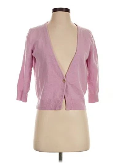 Pre-owned Loulou Studio Cardigan Sweater In Pink