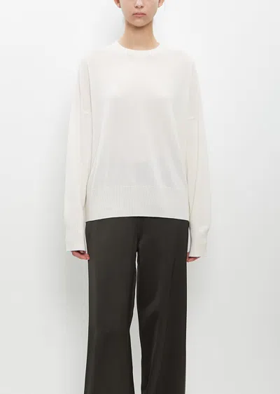 Loulou Studio Cashmere Anaa Sweater In Ivory