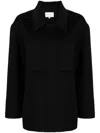 Loulou Studio Cashmere Buttoned Jacket In Black