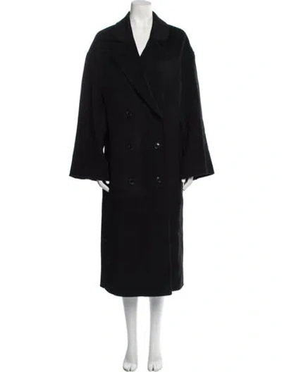 Pre-owned Loulou Studio Cashmere Coat In Black