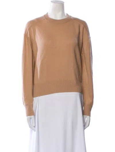Pre-owned Loulou Studio Cashmere Crew Neck Sweater In Neutral