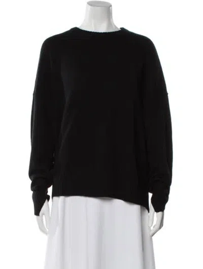 Pre-owned Loulou Studio Cashmere Crew Neck Sweater W/ Tags In Black