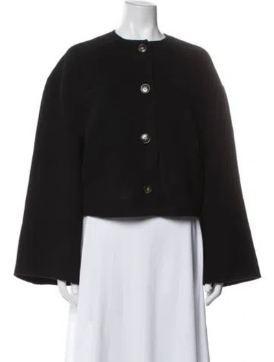 Pre-owned Loulou Studio Cashmere Jacket In Black