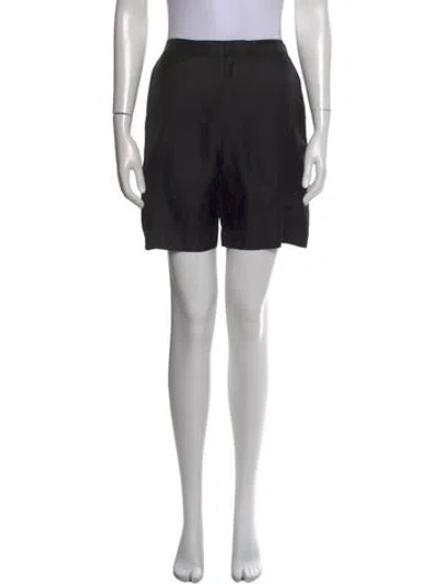 Pre-owned Loulou Studio Cashmere Mini Shorts In Black