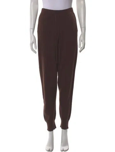 Pre-owned Loulou Studio Cashmere Skinny Leg Pants In Brown