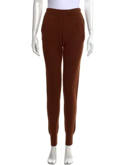 Pre-owned Loulou Studio Cashmere Straight Leg Pants W/ Tags In Brown
