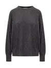 Loulou Studio Cashmere Sweater In Grey