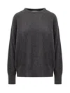 Loulou Studio Baltra Cashmere Sweater In Grey