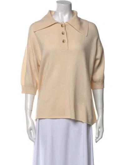 Pre-owned Loulou Studio Cashmere Sweater In Neutral