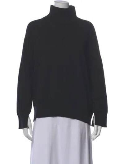 Pre-owned Loulou Studio Cashmere Turtleneck Sweater In Gray