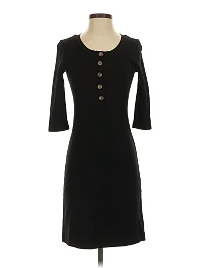 Pre-owned Loulou Studio Casual Dress In Black
