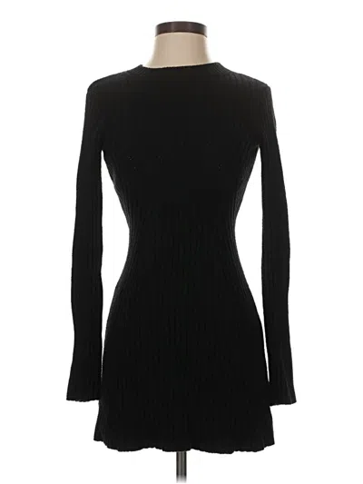 Pre-owned Loulou Studio Casual Dress In Black