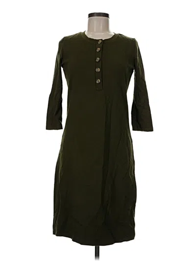 Pre-owned Loulou Studio Casual Dress In Green