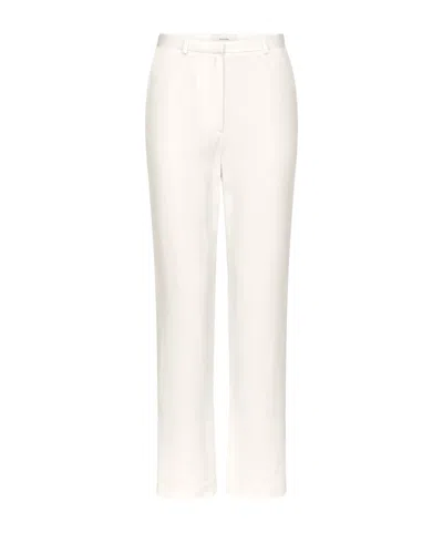 Loulou Studio Casual Pants With Belt Loops In Neutral