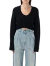 Loulou Studio Black Chante Sweater In Black